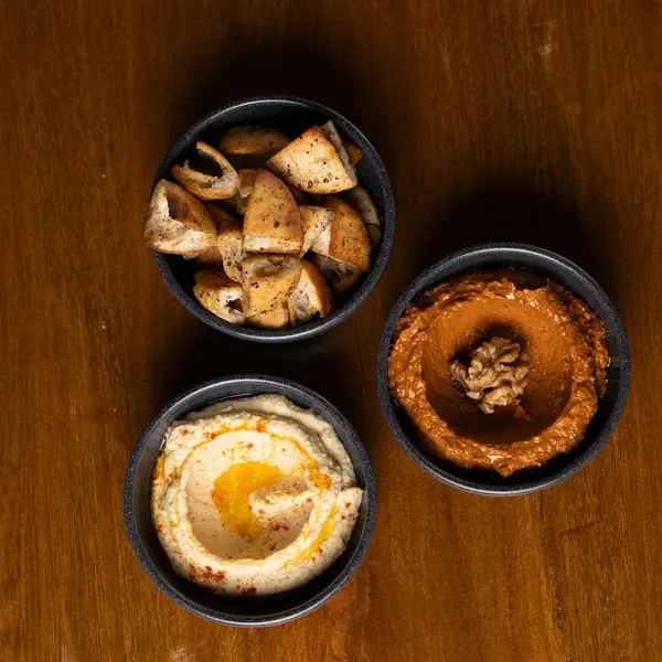 Muhammara y hummus